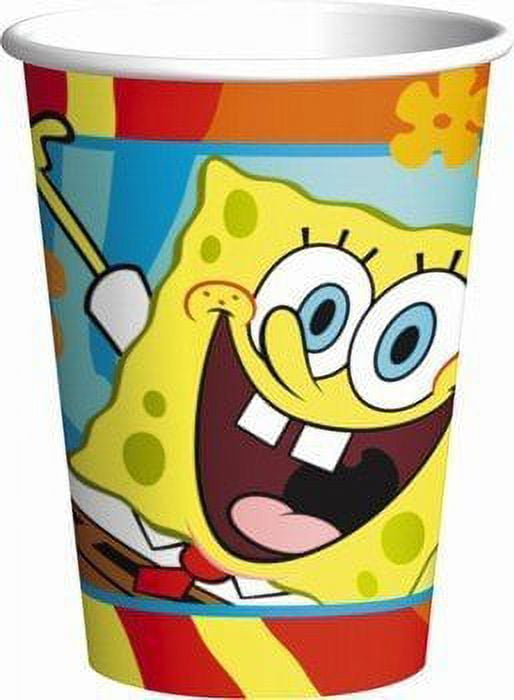 designware spongebob 'buddies' paper cups (8ct) - Walmart.com