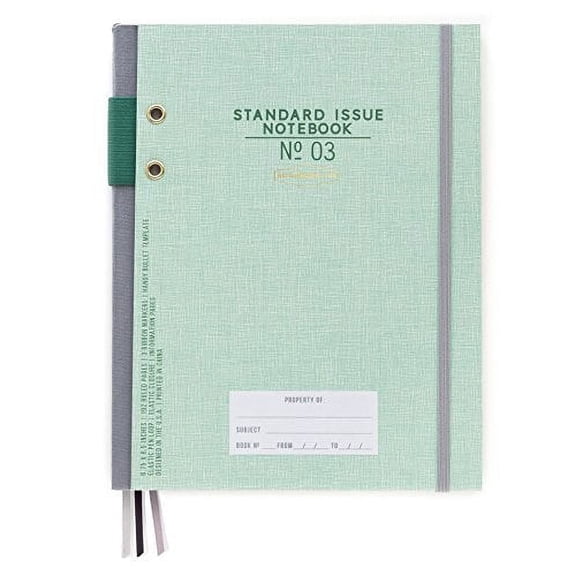 Design Works Standard Issue Hardcover Journal, Green