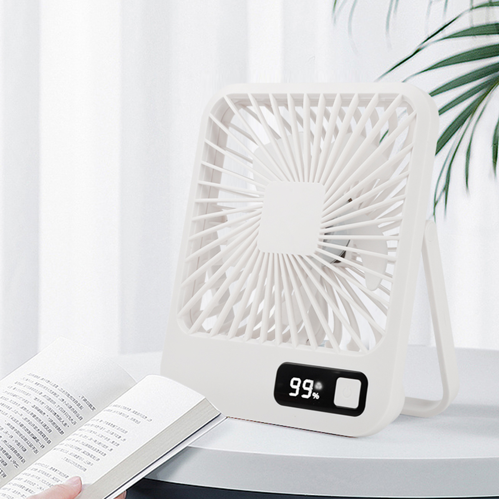 desk fan,Display Usb Fan Usb Office Speeds Adjustable Portable Use ...