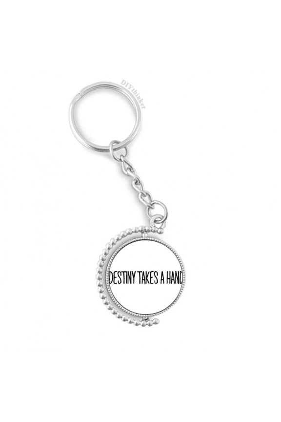 destiny takes a hand rotatable keyholder disc accessories chain clip