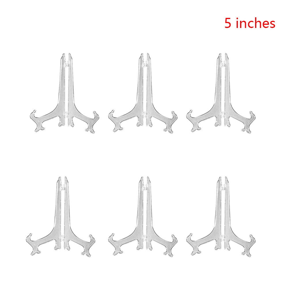 destyer 5"-5" Adjustable Plastic Art Easels with 6 Count