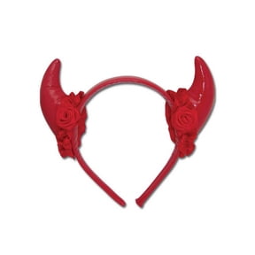 Devil Horn Headband-Devil Rose Headband