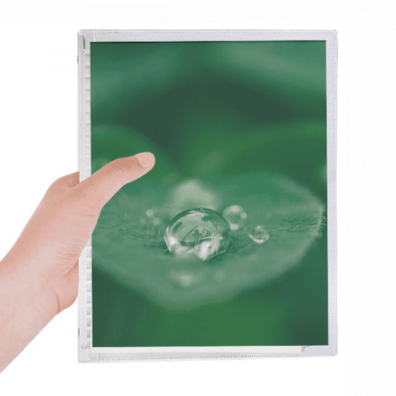 dewdrop nature picture notebook loose diary refillable journal statiry
