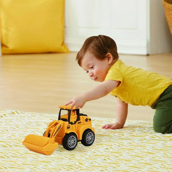 dfutuy 2025 Toy for Children Sale Push Back Toy Engineering Vehicles for Toddlers Toy Car Kids Educational Small Toy Car