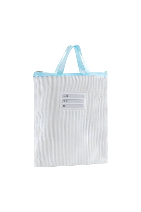 A3 Thick Document Bag Transparent Test Paper Storage Bag Art Paper Storage Bag A4 Material Storage Tote Bag