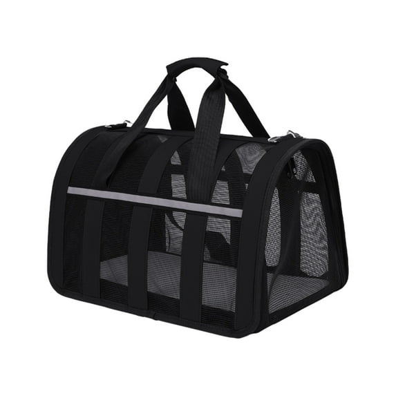dfutuy Cat Dog Carriers Soft-Sided, Pet Travel Carrier for Small Cats Dogs Under to15lbs, Soft-Solid Collapsible Carrier