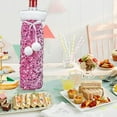 thumbnail image 1 of dfutuy Christmas Wine Sleeves Champagne Bottle Sleeves Wine Bottle Bags Velvet Sequin Wine Bottle Bags Dress Up Holiday Arrangement Decoration 9.8*4.3in, 1 of 6