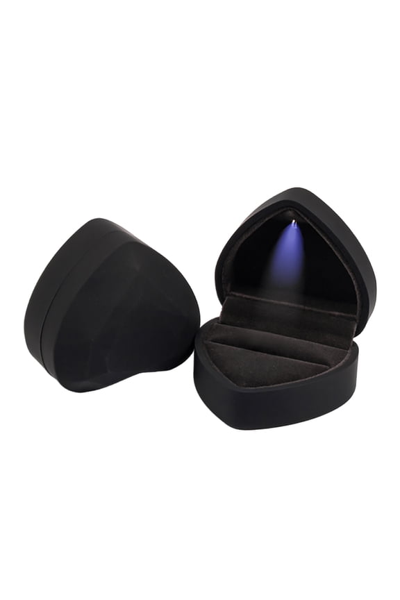 Heart-shaped Diamond Jewelry Box Jewelry Packaging Storage Box with Gift Box Valentine's Day Gift 2025 Sale