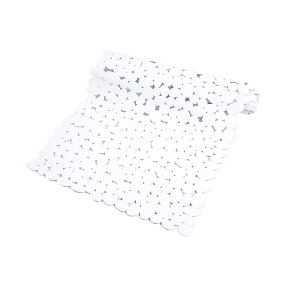 dfutuy Non Slip Massage Bathtub Mat, Shower Mat Non Slip 14.17x27.56 Inch Large Size with Suction Cups and Drain Holes Bath Mat for Tub
