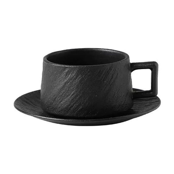 dfutuy Pattern Teacup Set Ceramic Set Hanging Ear Coffee Cup Home Breakfast Cup 2025 Kitchen Accessories Sale