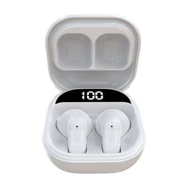 dfutuy Short Stemmed True Wireless Bluetooth Earphones Small Semi in Ear Low Latency High Battery Semi in Ear 5.4 Bluetooth Earbuds Earphones 2025 Sale