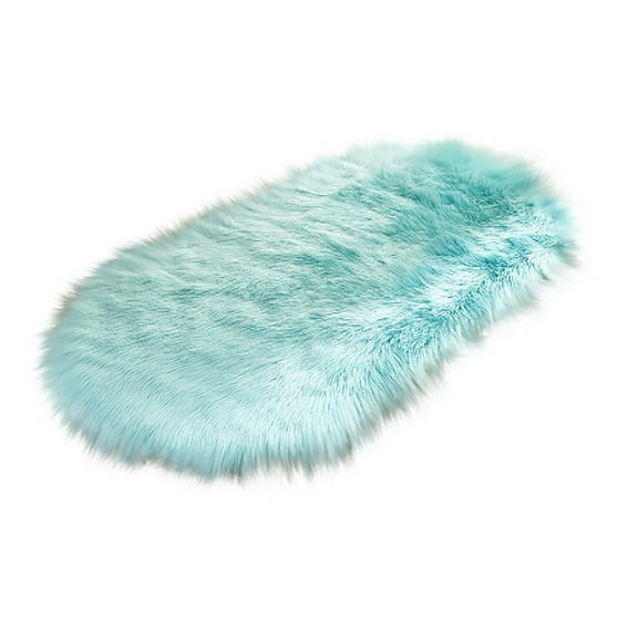 dfutuy Super Soft Faux Sheepskin Area Rugs for Bedroom Floor Carpet Faux Rug Bedside Rugs 2025 Sale