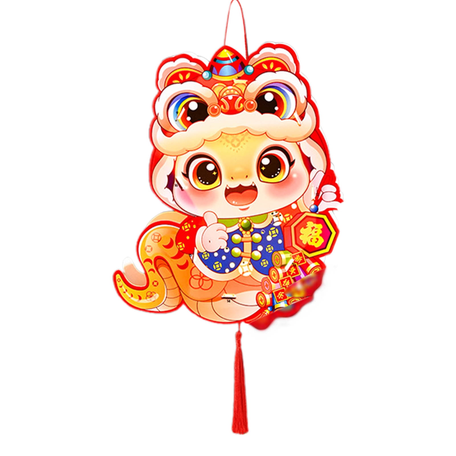dfutuy The Year of The Snake 2025 Light Hand Lanterns Spring Festival Children Lanterns China