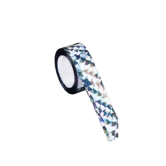 dgysar 350ft Reflective Bird Scare Tape Double-Sided Deterrent Ribbon for Garden Orchards Crops Woodpecker Pigeon Control b