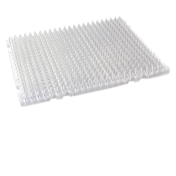 dgysar Cat Scat Mat with Spikes Plastic Pet Deterrent Training Mat for Indoor Outdoor Furniture Plants and Garden 16x13 Inch 4 Pack