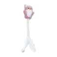 thumbnail image 1 of dgysar Cat Shape Silvervine and Catnip Chew Stick with Feather Tassel Interactive Woven Rope Teaser for Teething Relief and Indoor Boredom Relief, 1 of 4