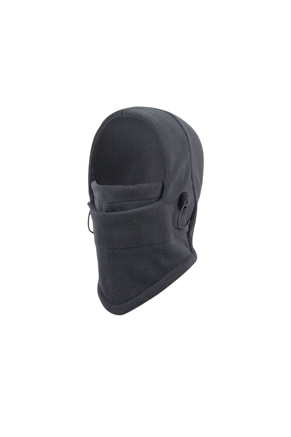 Child's Ski Mask, Grey Color Breathable Balaclava for Boys & Girls, Protects Face & Neck from Wind & Cold Gray