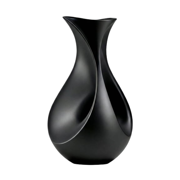 dgysar Creative Shaped 3D Printed Flower Pot Modern Art Vase Minimalist Geometric Vessel for Living Room Balcony Desk Decor White Black One Size