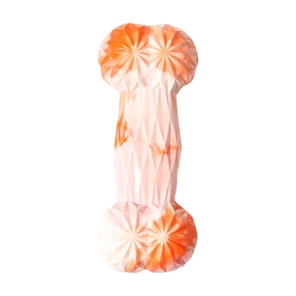 dgysar Dog Chew Toy Bone Shape for Teeth Cleaning TPR Material for Small Medium Large Dogs Interactive Tough Bone for Teething Relief and Indoor Play Fun