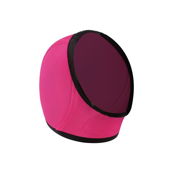 dgysar Dog Noise Canceling Earmuffs Soothing Head Cover with Noise Reduction for Thunderstorms Fireworks and Swimming Protection Hot Pink L