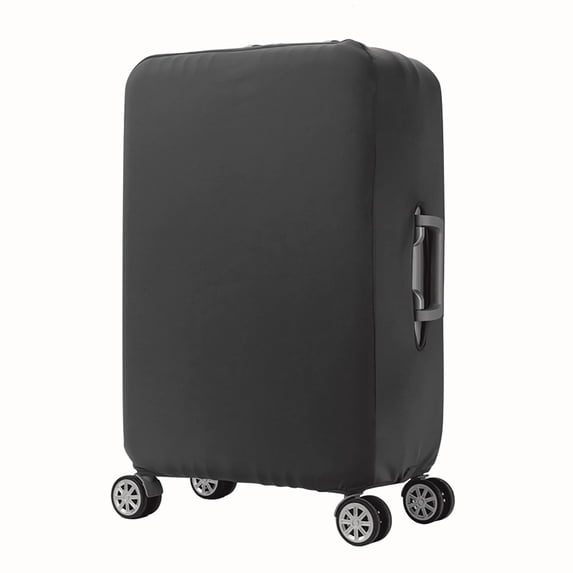 dgysar Elastic Luggage Cover -- Stretchable Polyester Suitcase Protector with Secure Buckle for 20-32 Inch Trunk Scratch Resistance Gray