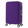 thumbnail image 1 of dgysar Elastic Luggage Cover -- Stretchable Polyester Suitcase Protector with Secure Buckle for 20-32 Inch Trunk Scratch Resistance Purple, 1 of 2