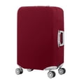 thumbnail image 1 of dgysar Elastic Luggage Cover -- Stretchable Polyester Suitcase Protector with Secure Buckle for 20-32 Inch Trunk Scratch Resistance Red, 1 of 1