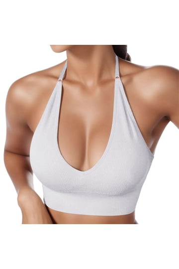 Backless Halter Bra