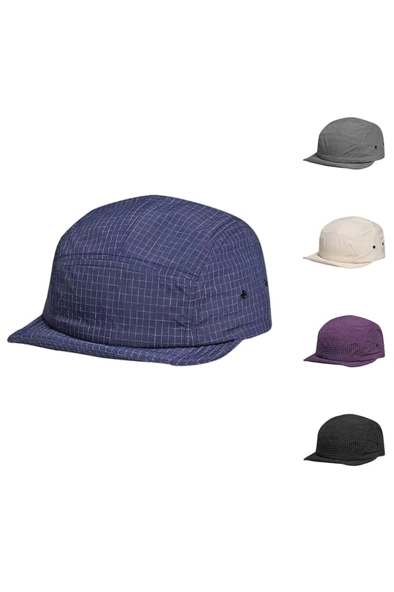 High-Ventilation Mesh Visor Baseball Cap Quick Dry Sports Hat for Fitness, Style III Navy 1PC