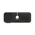 thumbnail image 1 of dgysar [Large] Faucet Mat 30 Inch Silicone Sink Splash Guard and Absorbent Pad Foldable Countertop Protector for Kitchen and Bar Black 1PC, 1 of 5