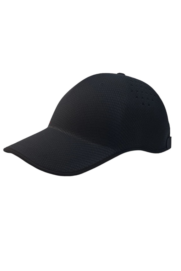 Mens Seamless Baseball Cap, One Piece Molded Quick Dry Hat, Moisture Wicking Breathable Outdoor Sports Running Cap