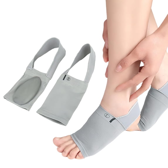 dgysar Orthopedic Arch Support Sleeves, Flat Foot Collapse Correction Pads for Men Women A