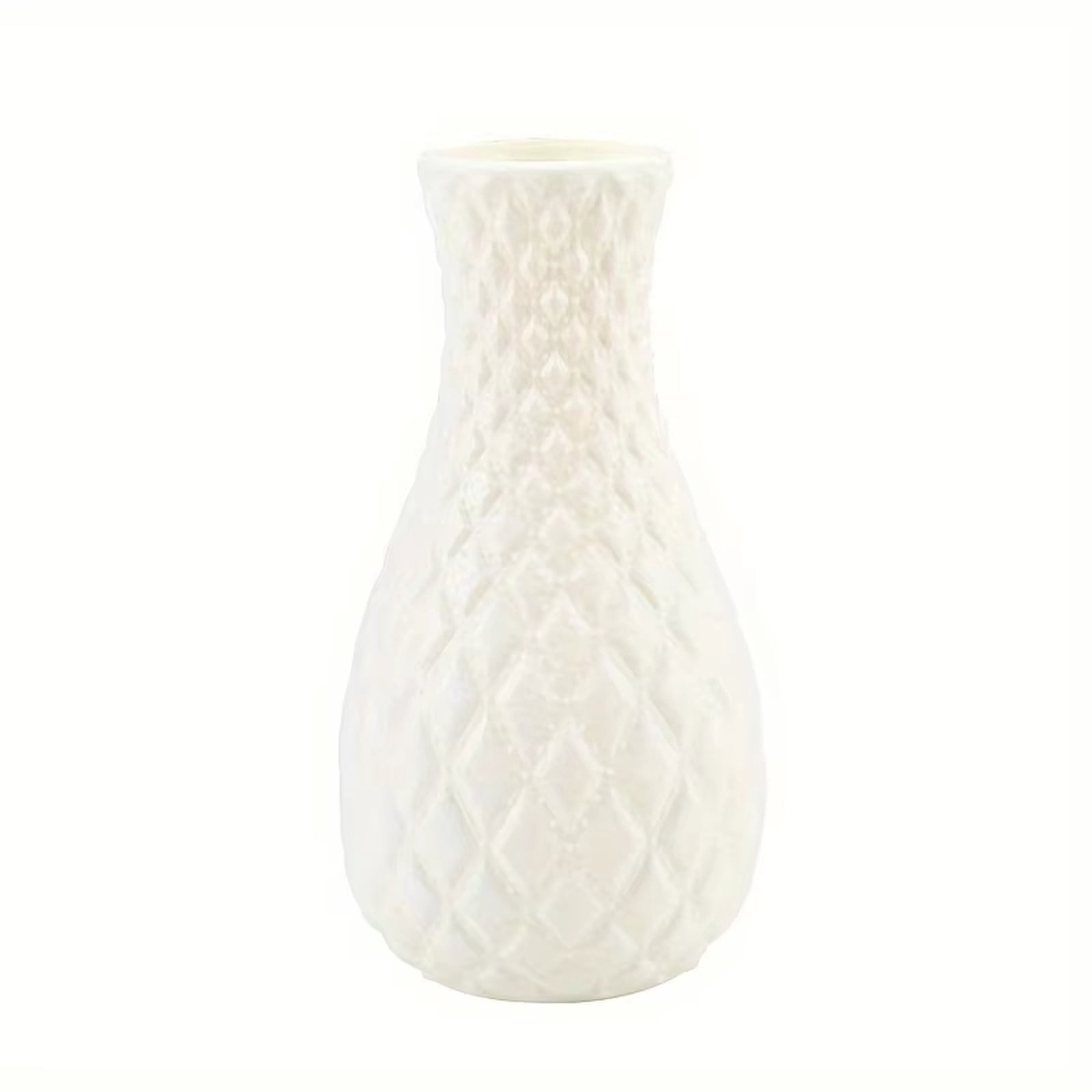dgysar Pineapple Vase 8in Shatterproof Plastic Flower Vase Modern ...