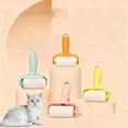thumbnail image 1 of dgysar Portable Pet Lint Roller Sticky Hair Remover for Clothes Furniture Carpet and Pet Beds Compact and Lightweight Cleaning Tool Blue 1 Pack Blue 1* Pet Lint Roller + 3* Refill Rolls, 1 of 4