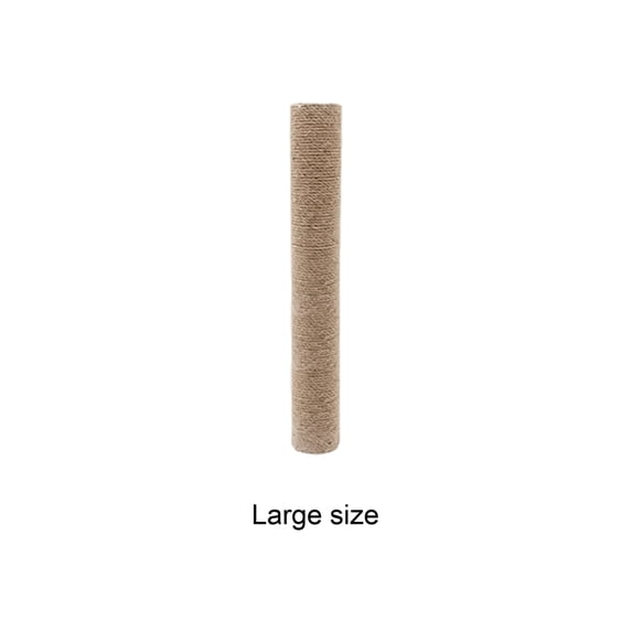 dgysar Premium Sisal Cat Scratching Post Refill DIY Replacement Column for Trees Cages and Walls M8 Screw 1PK