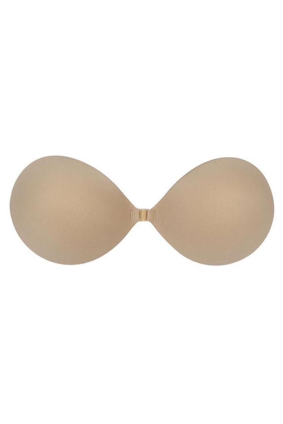 Push-Up Padded Bra, 3CM Extra Thick Gel Inserts for Maximum Cleavage, Invisible Under Clothing for Special Events Complexion M