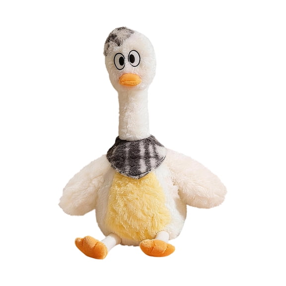 dgysar Soothing Pet Plush Doll for Large Dogs Squeaky Stuffed Animal Boredom Relief Interactive Self-Entertainment Solution Soft Fabric Cuddle Companion