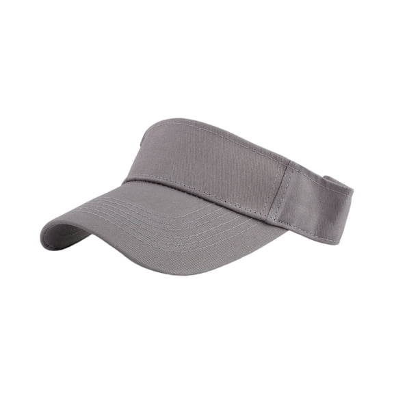 dgysar Unisex Solid Color Visor Hat, Open Tops Sun Cap for Running, Lightweight Breathable Sports Headband Style Visor for Women Men