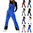 thumbnail image 1 of dgysar Women and Man Snow Pants Waterproof Insulated Snowboarding Ski Snow Winter Sport Pant Windproof Bib Overalls Black M, 1 of 6