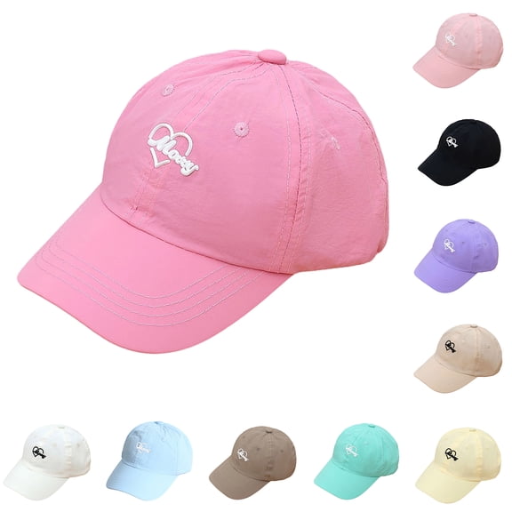 dgysar Young Ones 24in Thin Quick Drying Baseball Cap Lightweight Sun Visor with Moddy Logo for School sports Playroom Nursery Wear Pink 24in Max Circ