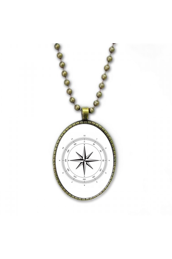 dial position digital direction necklace vintage chain bead pendant jewelry collection