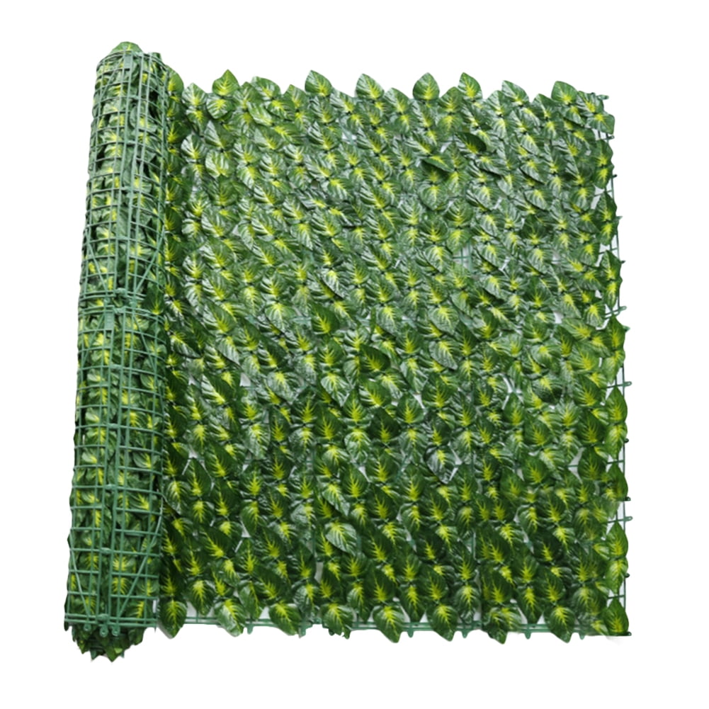 diamond Artificial Green Leaf Fence Landscaping Green Leaf Fence Net