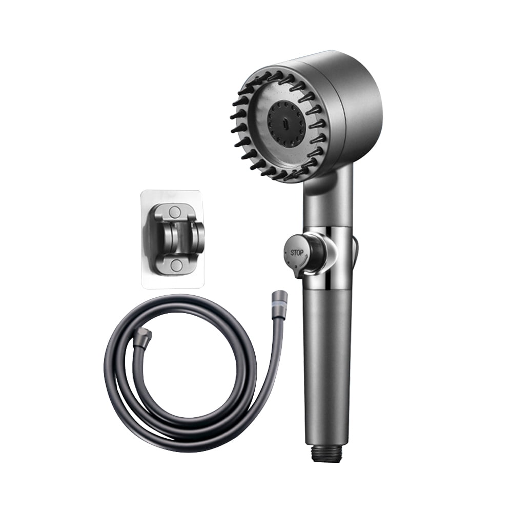 diamond Powerful Pressurization Filter Water Saving Shower Head 4 Modes