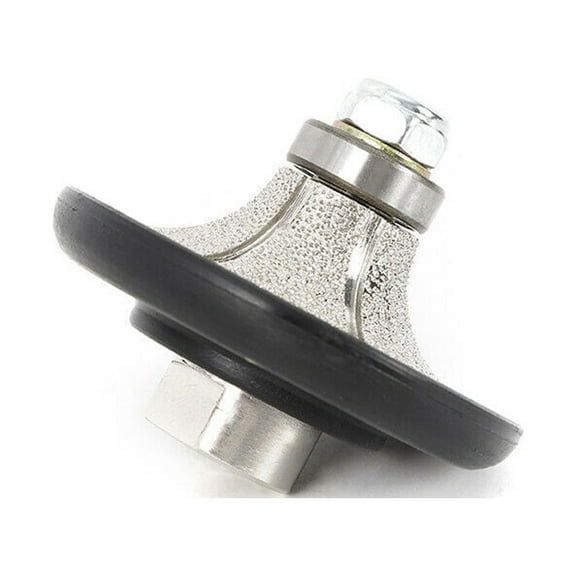 diamond hand profiler wheel bits - 3/8 inch Profile Router Bit Half Bullnose B10 For Granite Marble Stone Grinder Polisher