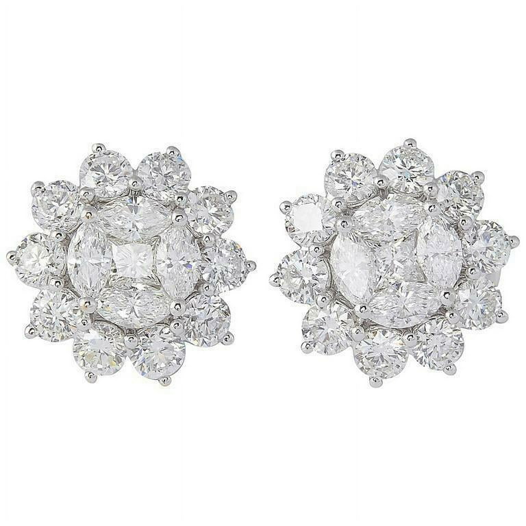 Unusual shop diamond earrings