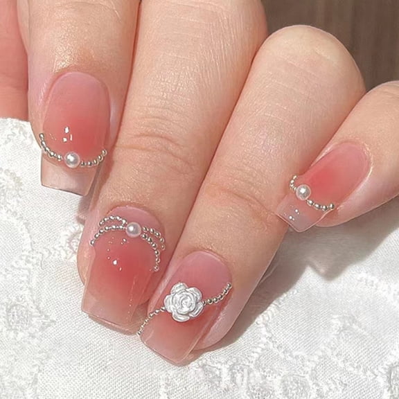 dianhelloya 1 Box Mini Steel Beads Shiny Three-dimensional Non-porous Solid Tiny Beads DIY Nail Art Accessories Nail Art Decoration Caviar Beads Set Manicure Supplies Golden