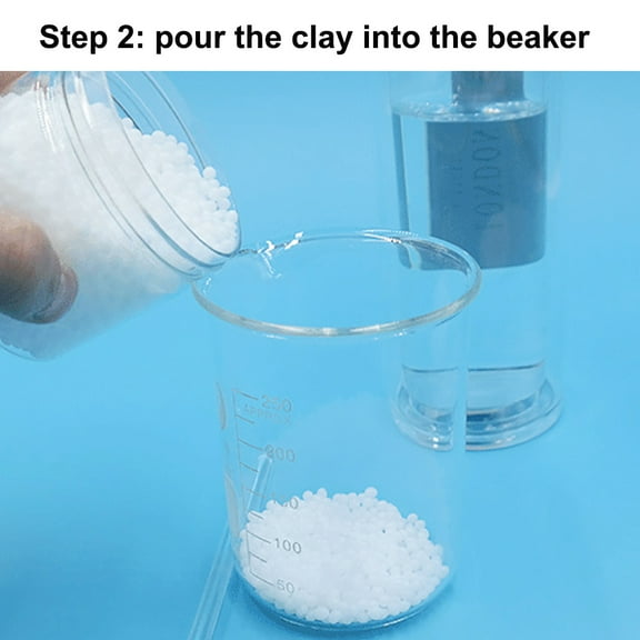 dianhelloya 100g Polyshape Polymorph Plastic Pellets Plastimake Multimorph DIY Material A