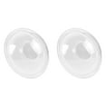 thumbnail image 1 of SkyAuks 2Pcs Breast Pumps Food Grade Transparent Silicone BPA Free Wearable Breast Milk Collector for Home, 1 of 8