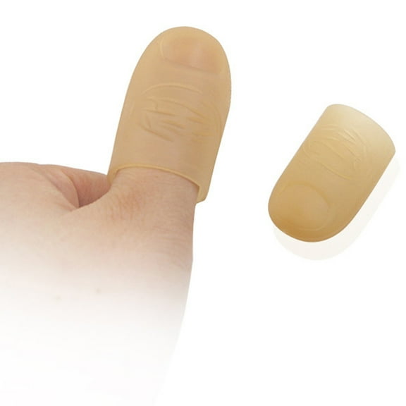 dianhelloya 2Pcs LED Light up Finger Thumb Tips Kuso Prank Magic Party Trick Props Kids Toy Red