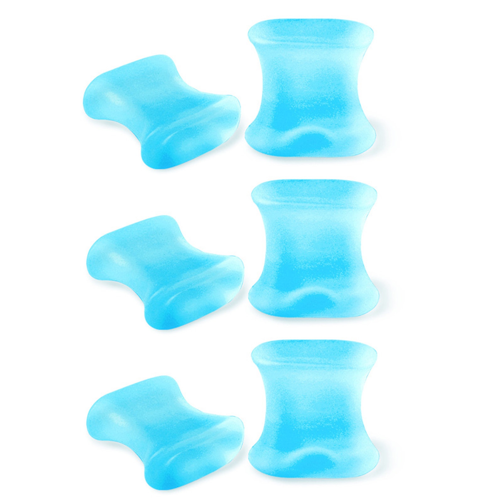 dianhelloya 6 Pairs Toe Separator Straighten Crooked Toes Overlapping